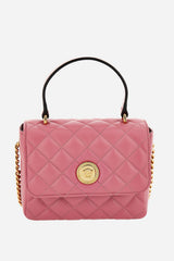 Icon Mini Top Handle In Quilted Lamb Leather