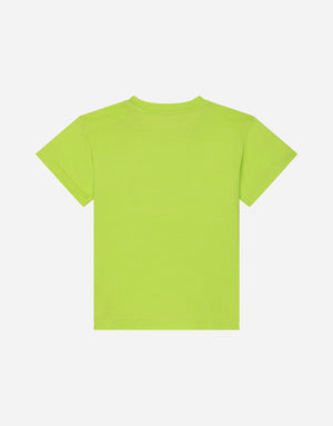 JERSEY T-SHIRT WITH EMBOSSED LOGO