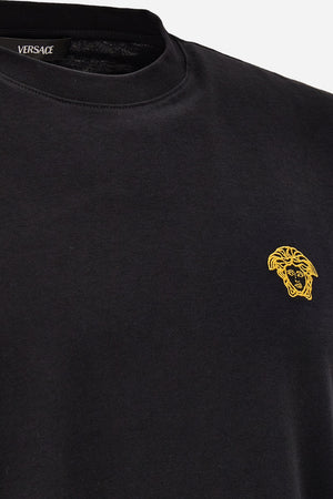 T-Shirts In Jersey-Medusa Embroidery