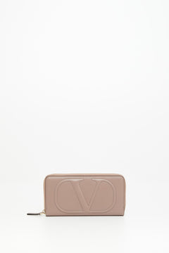 PORTAFOGLIO CON ZIP VLOGO WALK IN VITELLO 