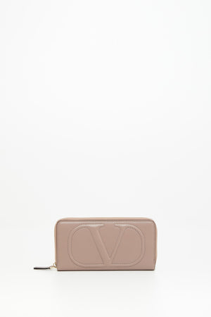 PORTAFOGLIO CON ZIP VLOGO WALK IN VITELLO 