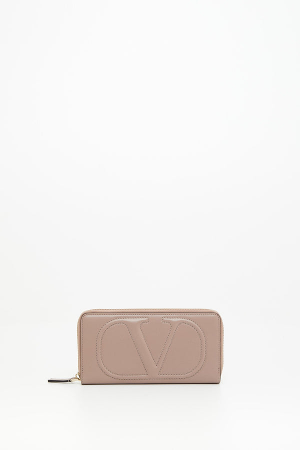 PORTAFOGLIO CON ZIP VLOGO WALK IN VITELLO 
