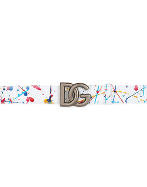 BELT WITH DG LOGO BUCKLE