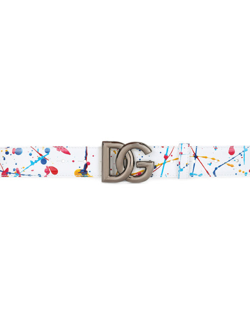 BELT WITH DG LOGO BUCKLE