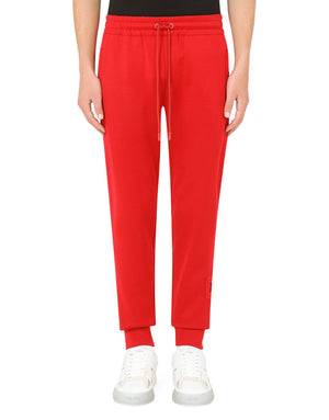 JERSEY JOGGING PANTS WITH DG PATCH