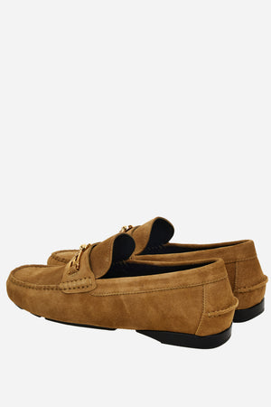 La Greca Driver In Suede-Enamel Hw
