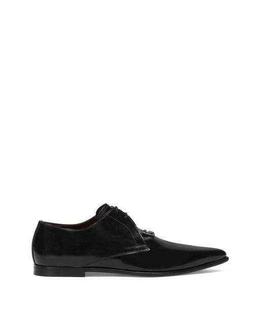 BRUSHED CALFSKIN NAPPA ACHILLE DERBY SHOES