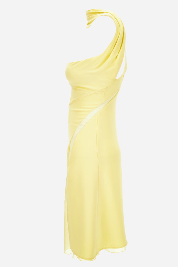 Cocktail Dress In Silk Cady