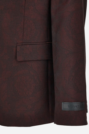 Formal Jacket In Wool Barocco Tailoring Fabric