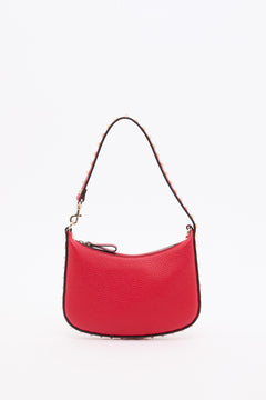 MINI HOBO ROCKSTUD IN VITELLO GRANATO