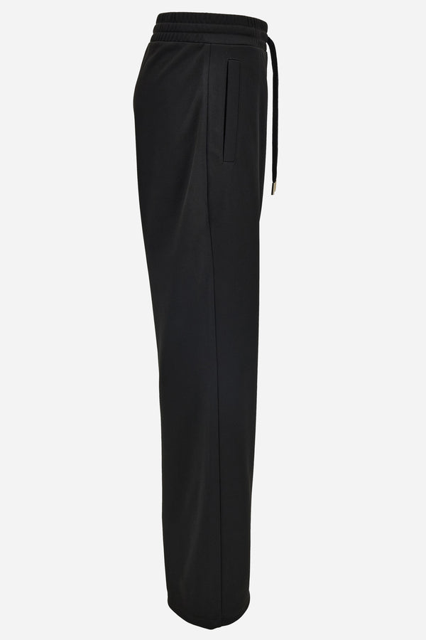 Sweatpant In Technical Jersey With Medusa Embroidery