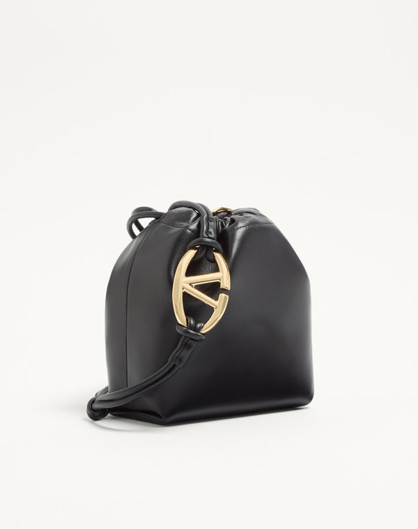Mini Borsa A Sacchetto Vlogo Pouf In Nappa