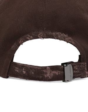 COTTON BASEBALL CAP WITH LOGO TAG