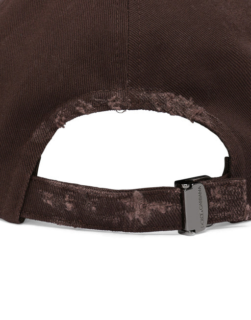 COTTON BASEBALL CAP WITH LOGO TAG