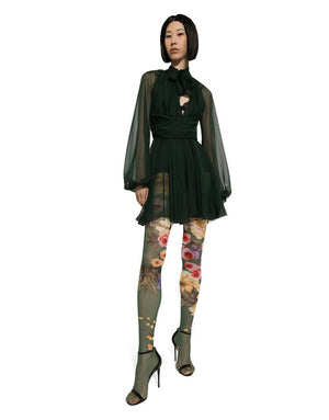SHORT CHIFFON DRESS