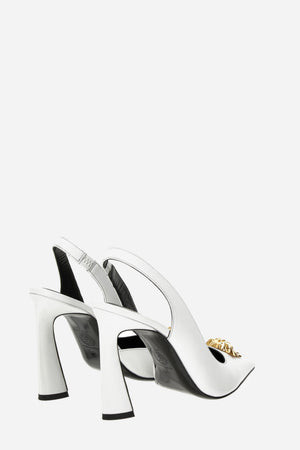 La Medusa Sling Back  In Calf Leather