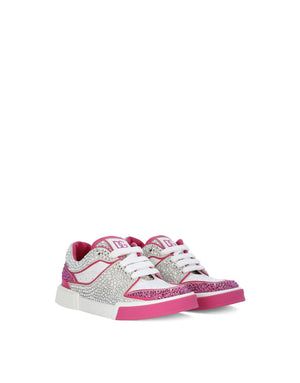 NEW ROMA SNEAKERS WITH FUSIBLE RHINESTONES