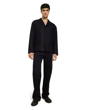 SINGLE-BREASTED WOOL JACKET