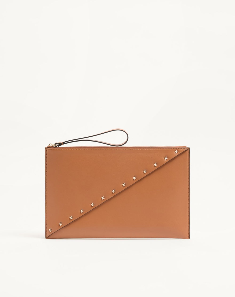 POUCH VALENTINO GARAVANI ROCKSTUD WISPY IN VITELLO