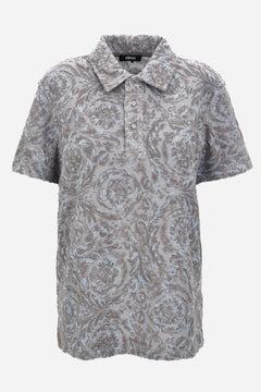 Polo In Responsible Fabric Yd Baroque Towel Stitch Jacquard-Embroidery
