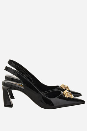 La Medusa Sling Back  In Patent Leather
