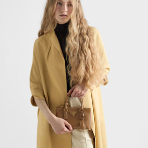 Galleria Mini Saffiano Caramel