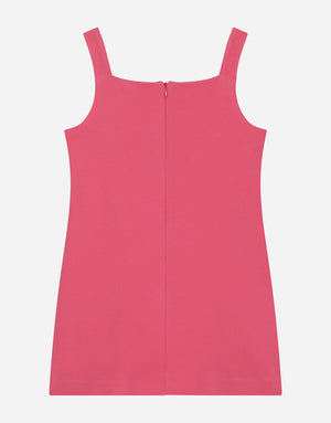 INTERLOCK DRESS WITH METAL DG LOGO