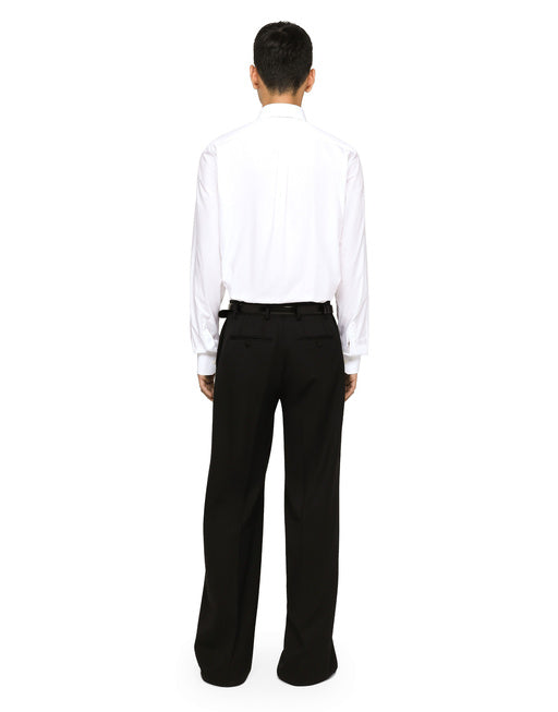 STRIPED COTTON MARTINI-FIT SHIRT