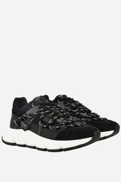 Urban Hike Sneaker In Suede-Calf Leather-Fabric