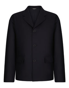 SINGLE-BREASTED WOOL JACKET