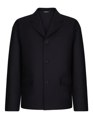 SINGLE-BREASTED WOOL JACKET