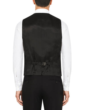 WOOL AND SILK MARTINI-FIT SUIT