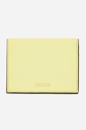 Smooth Icon Small Wallet In Lamb Leather