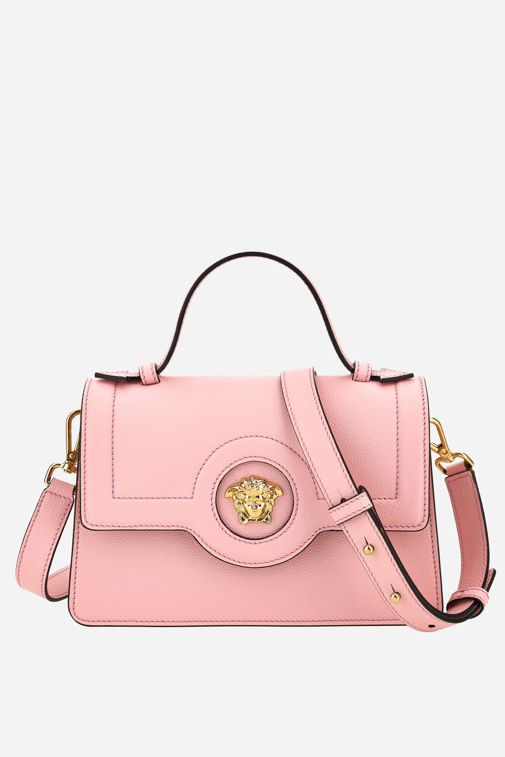 La Medusa Small Top Handle In Calf Leather