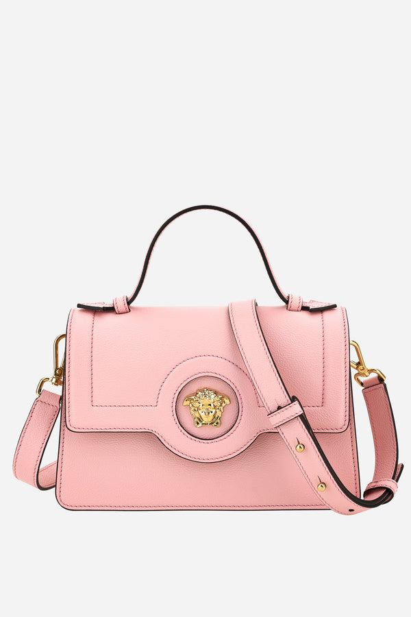 La Medusa Small Top Handle In Calf Leather