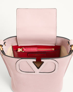 Borsa Piccola A Secchiello Fill Me In Suede