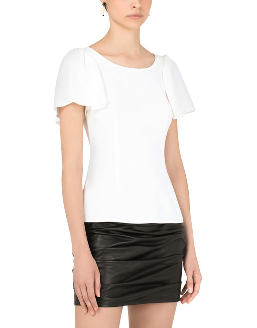 SHORT-SLEEVED CADY TOP