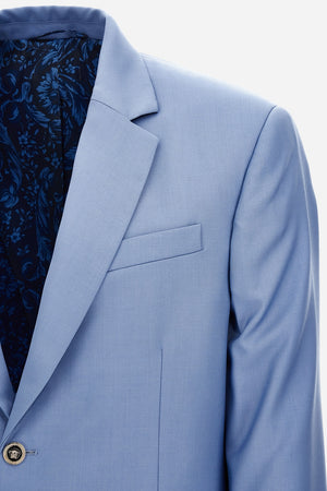 Formal Jacket In Wool Plain Weave Tailoring Fabric