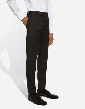 TAILORED PINSTRIPE VIRGIN WOOL PANTS
