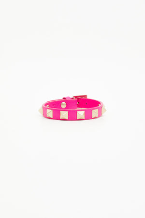 Bracciale Rockstud In Pelle