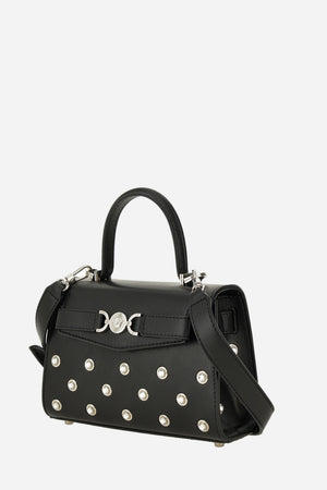 Medusa 95 Small Top Handle In Lamb Leather-Studs