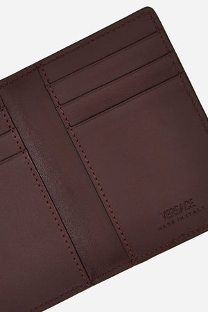 Icon Card Case In Printed Ayers Calf Leather