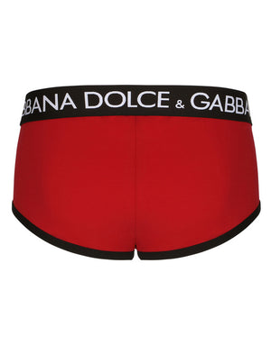 HIGH-RISE TWO-WAY STRETCH JERSEY BRANDO BRIEFS