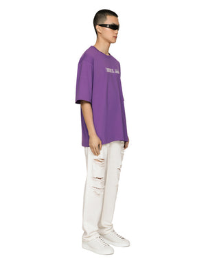 COTTON JERSEY T-SHIRT WITH DGVIB3 PRINT AND LOGO