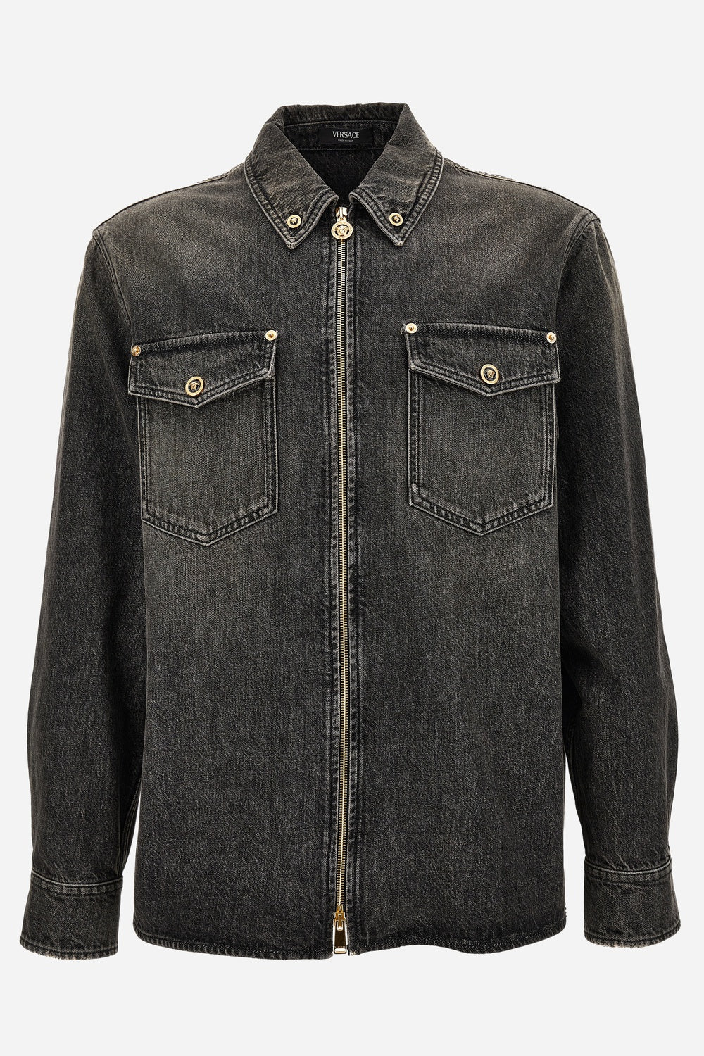 Shirt Denim In Denim Stop Wash Dirty Black