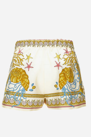 Shorts In Underwater Barocco Foulard On Silk Twill