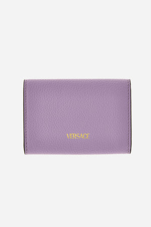 La Medusa Businnes Card Holder In Grainy Calf Leather