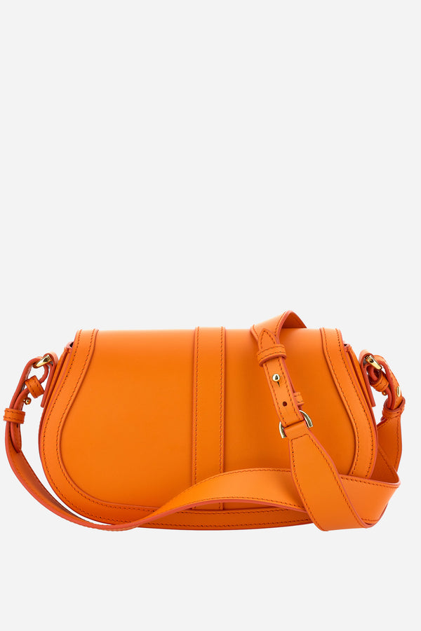 Greca Goddess Medium Shoulder In Calf Leather