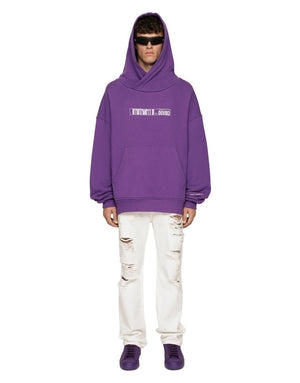 JERSEY HOODIE WITH DGVIB3 PRINT