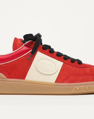 Sneaker Low Top Upvillage In Crosta E Vitello Nappato